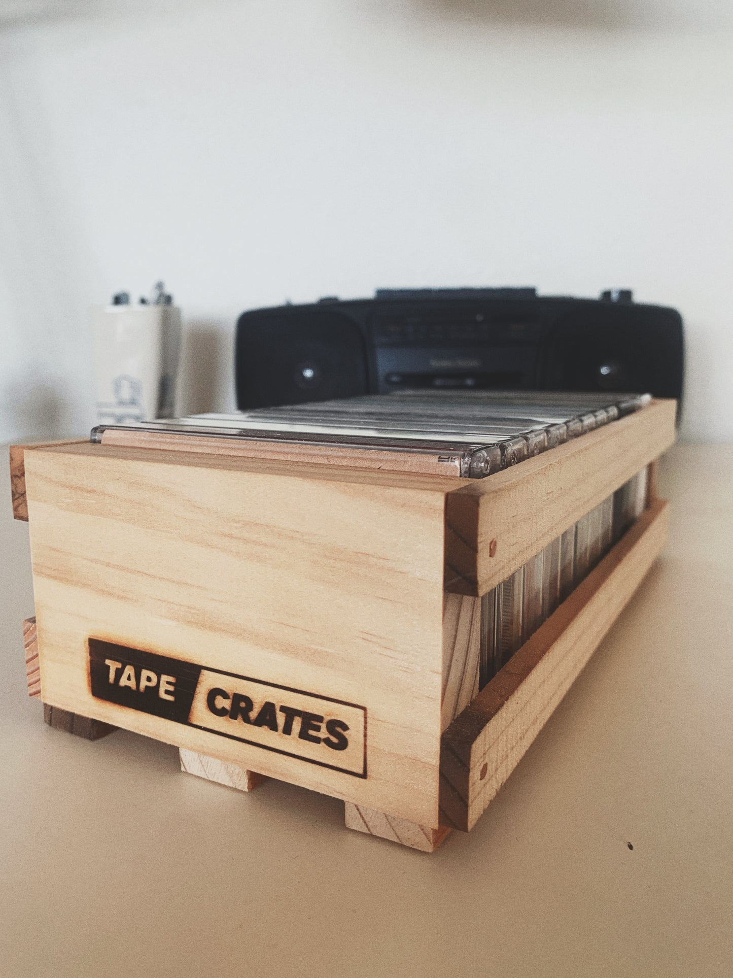 "Batch 001" Tape Crate